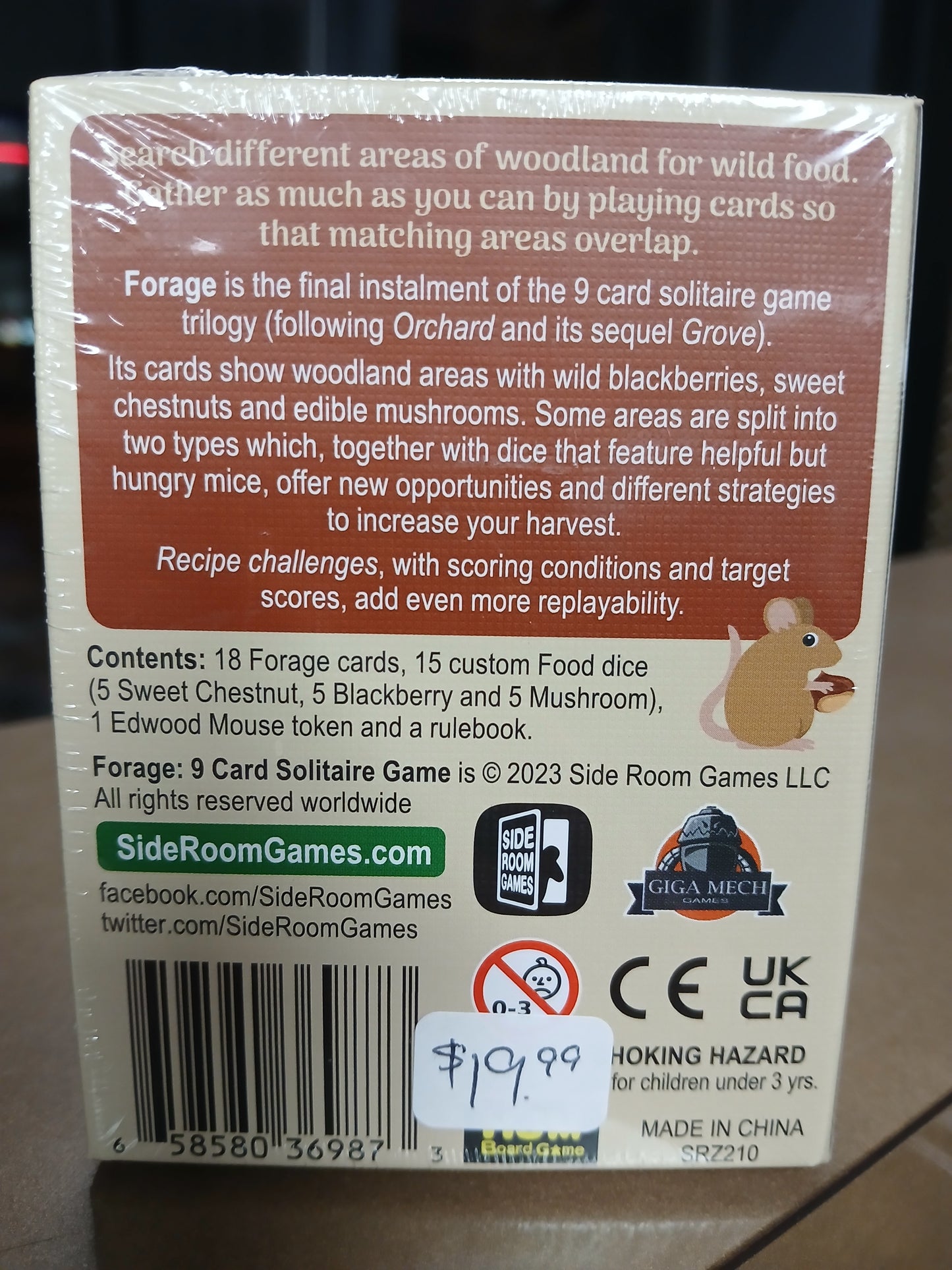 Forage 9 Card Solitaire Game