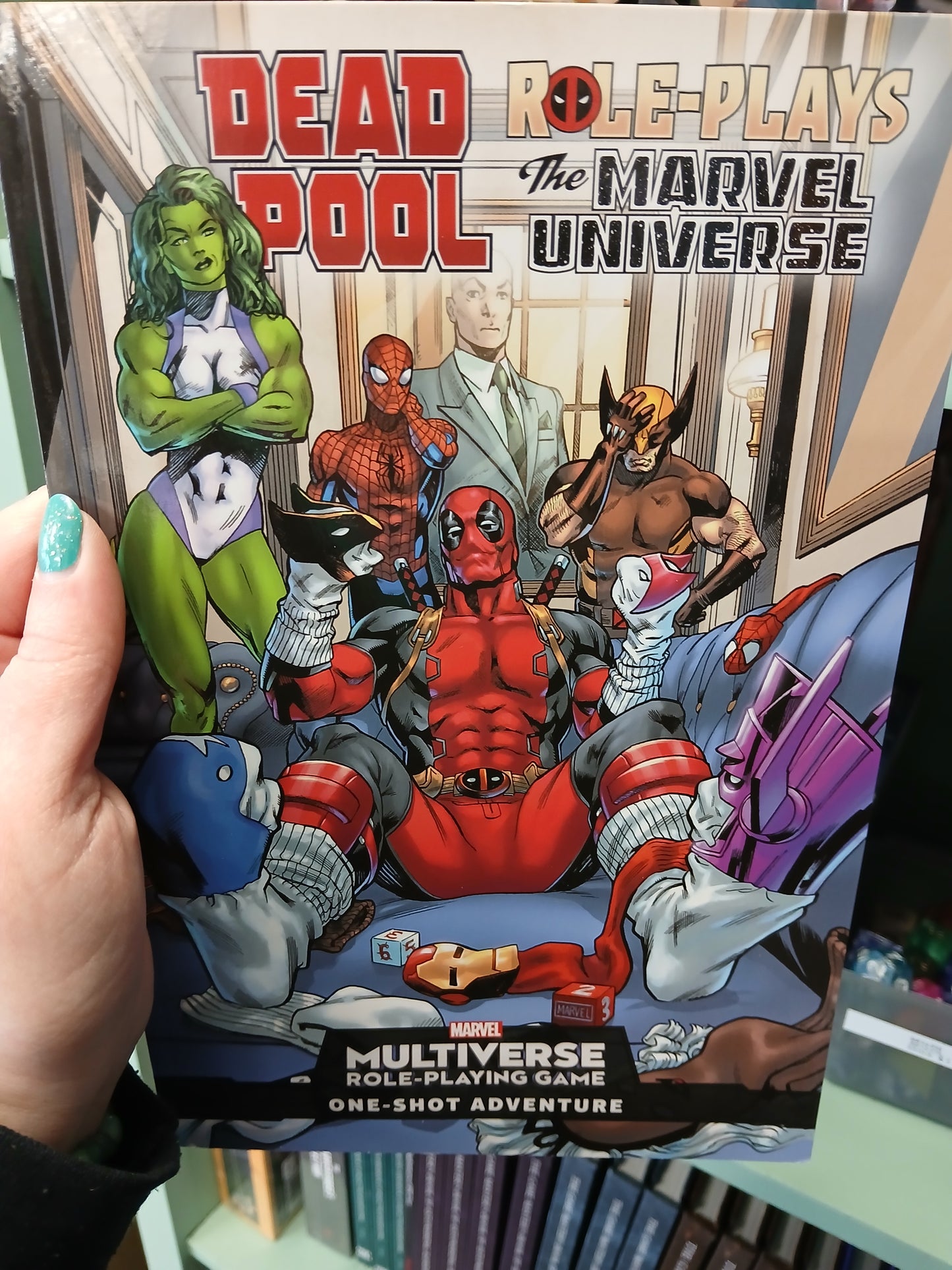 Marvel Multiverse Role-Playing Game Dead Pool Role-Plays the Marvel Universe