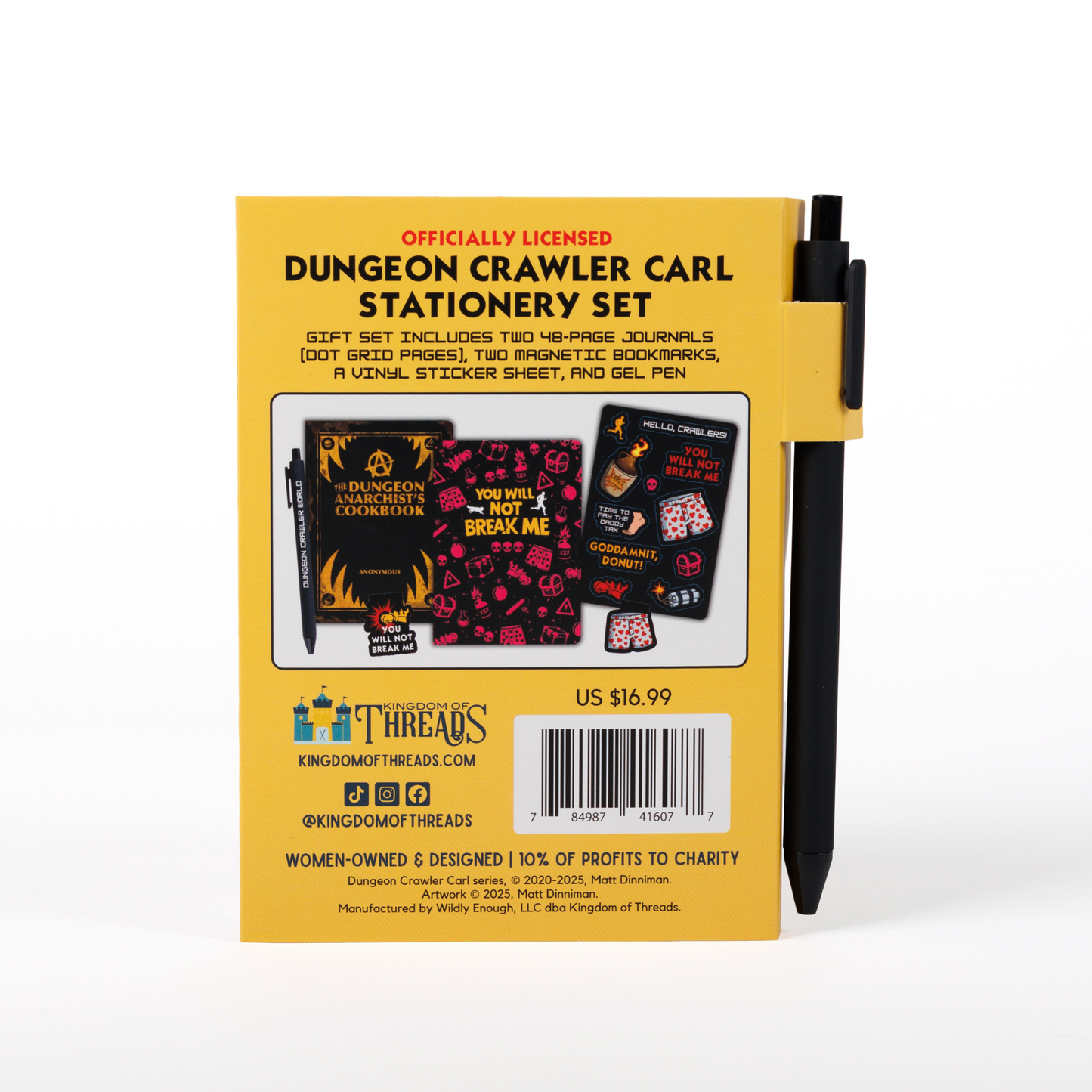 Compensated Anarchist Gift Set | Dungeon Crawler Carl