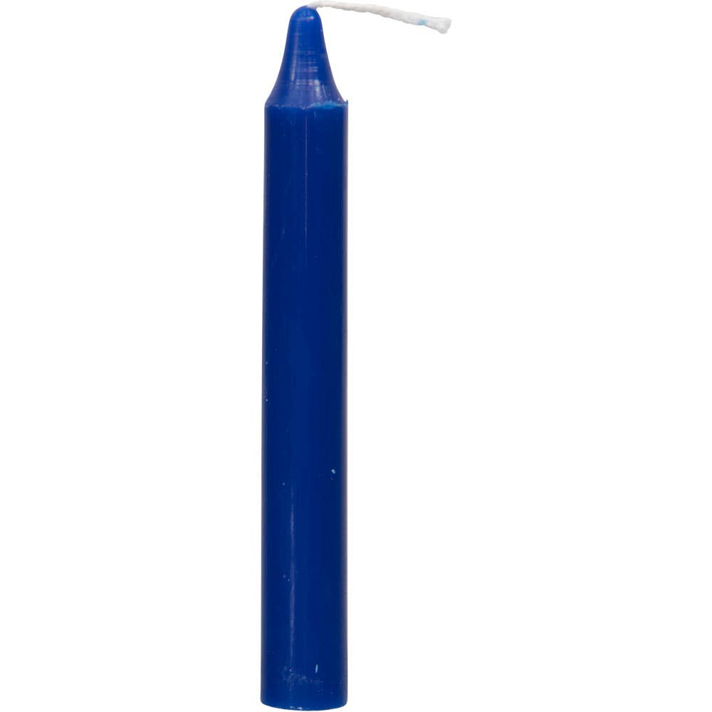 Mini Ritual Candle Dark Blue