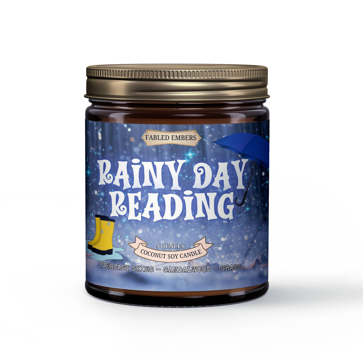 RAINY DAY READING cozy afternoon candle - mood setting