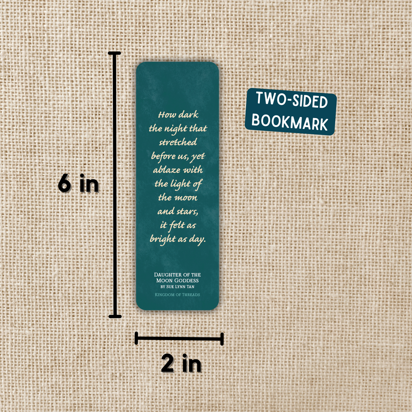 Xingyin’s Moonlit Window Bookmark | Daughter of the Moon Goddess