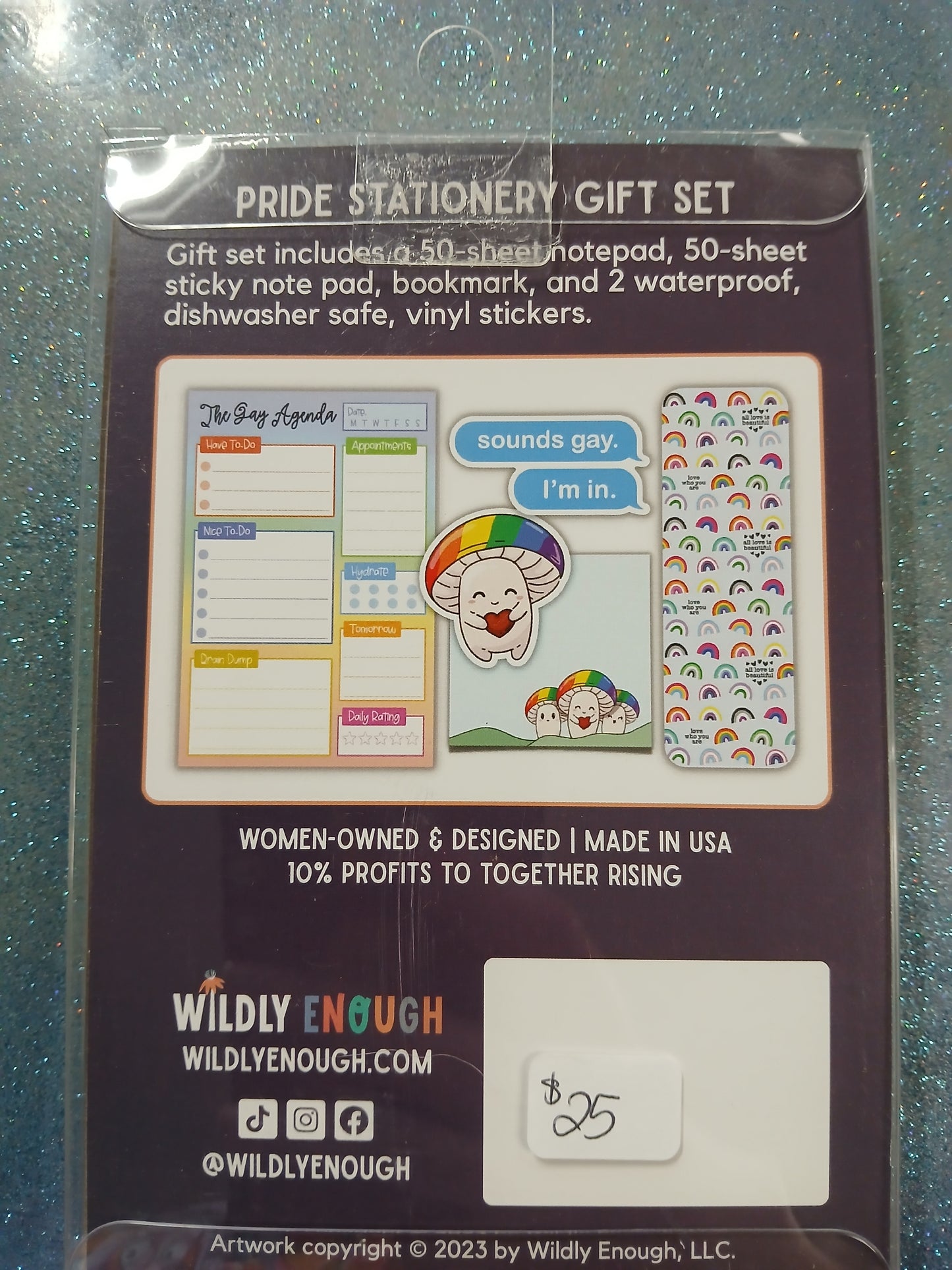 Gay Pride Boxed Stationary Gift Set