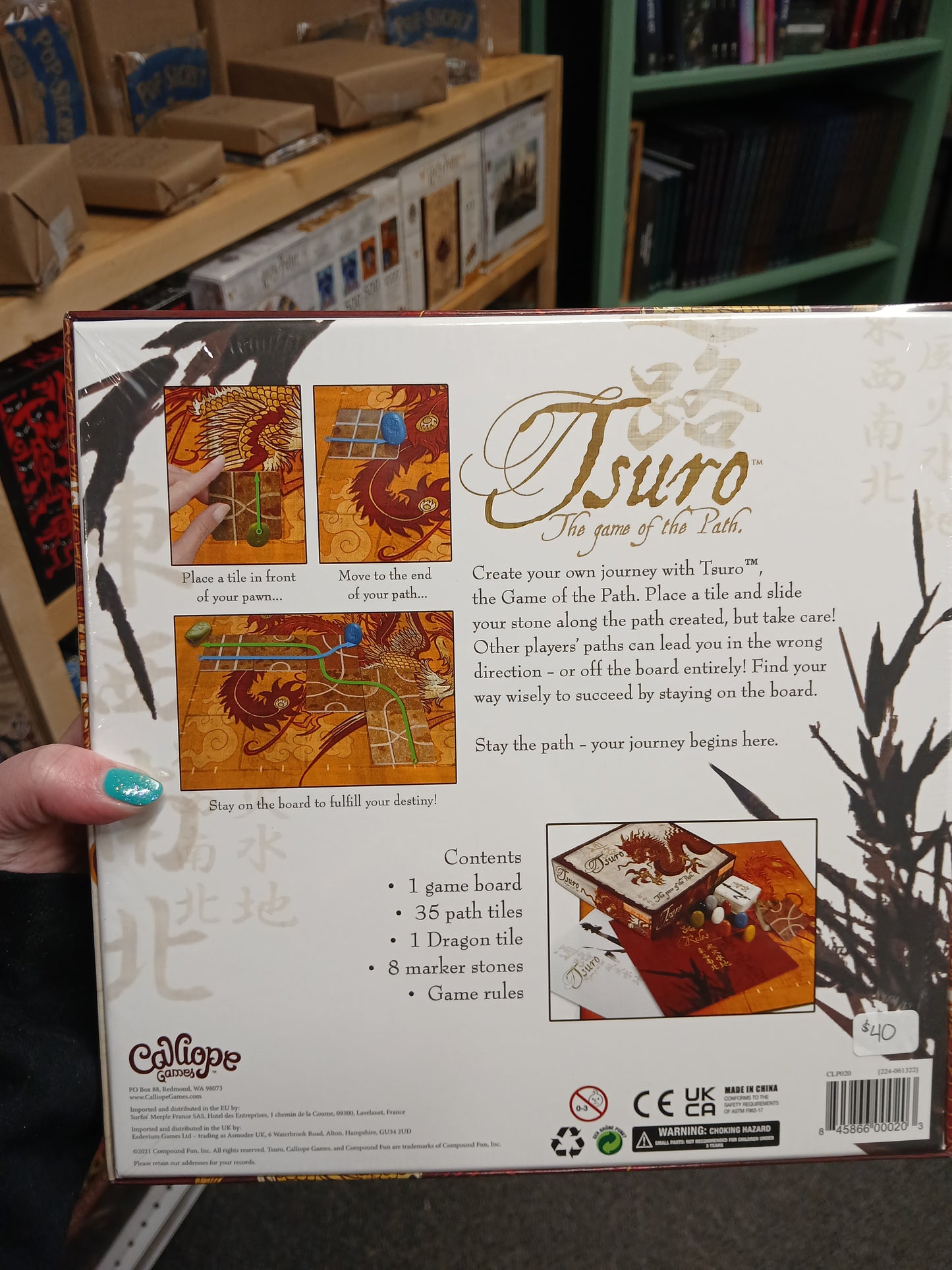 Tsuro Board Game