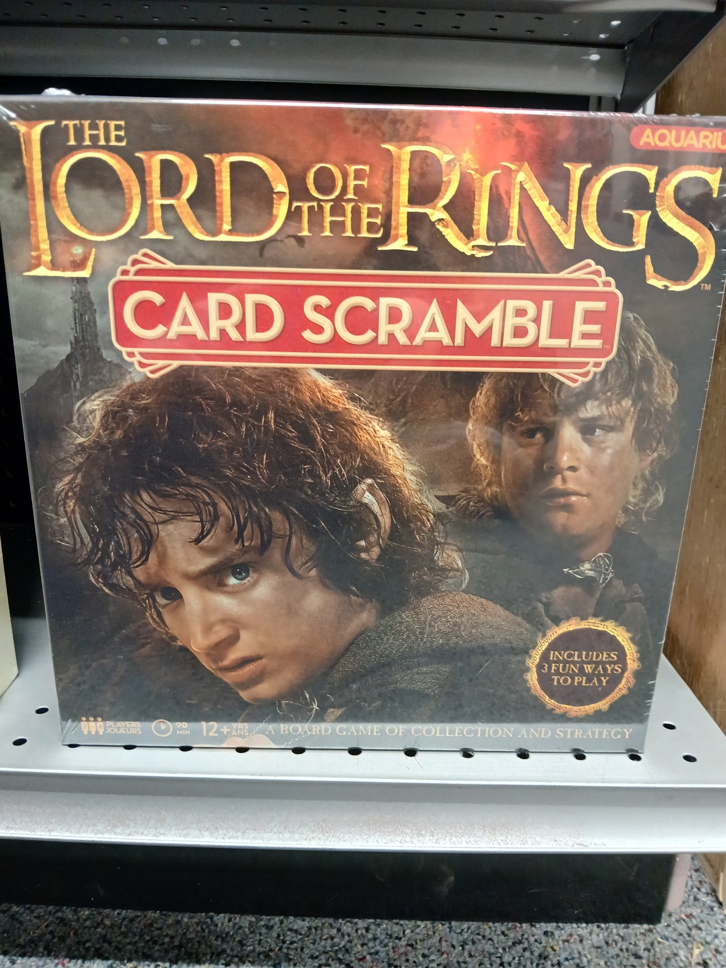 Card Scramble the Lord of the Rings