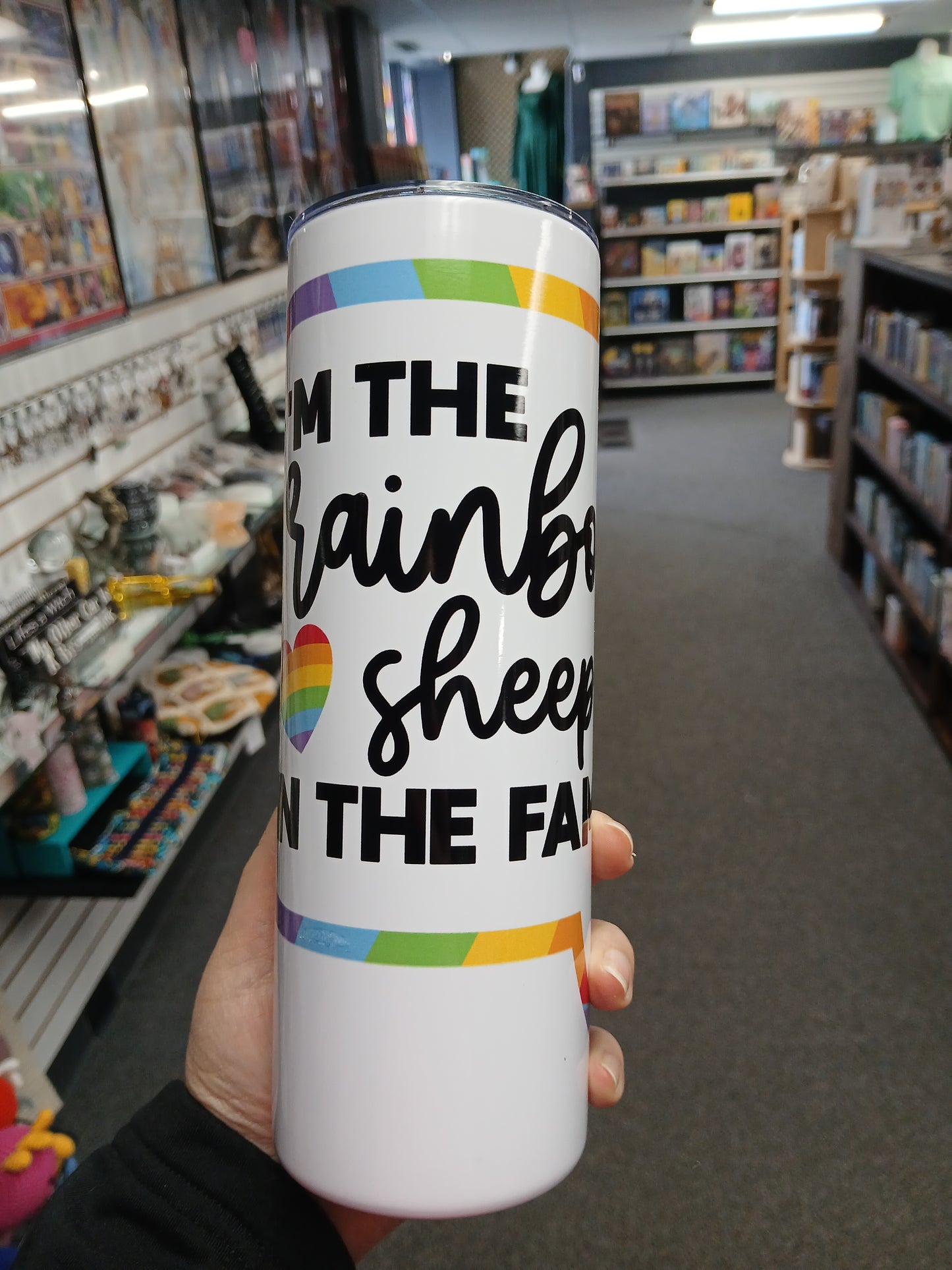 Rainbow Sheep Tumbler