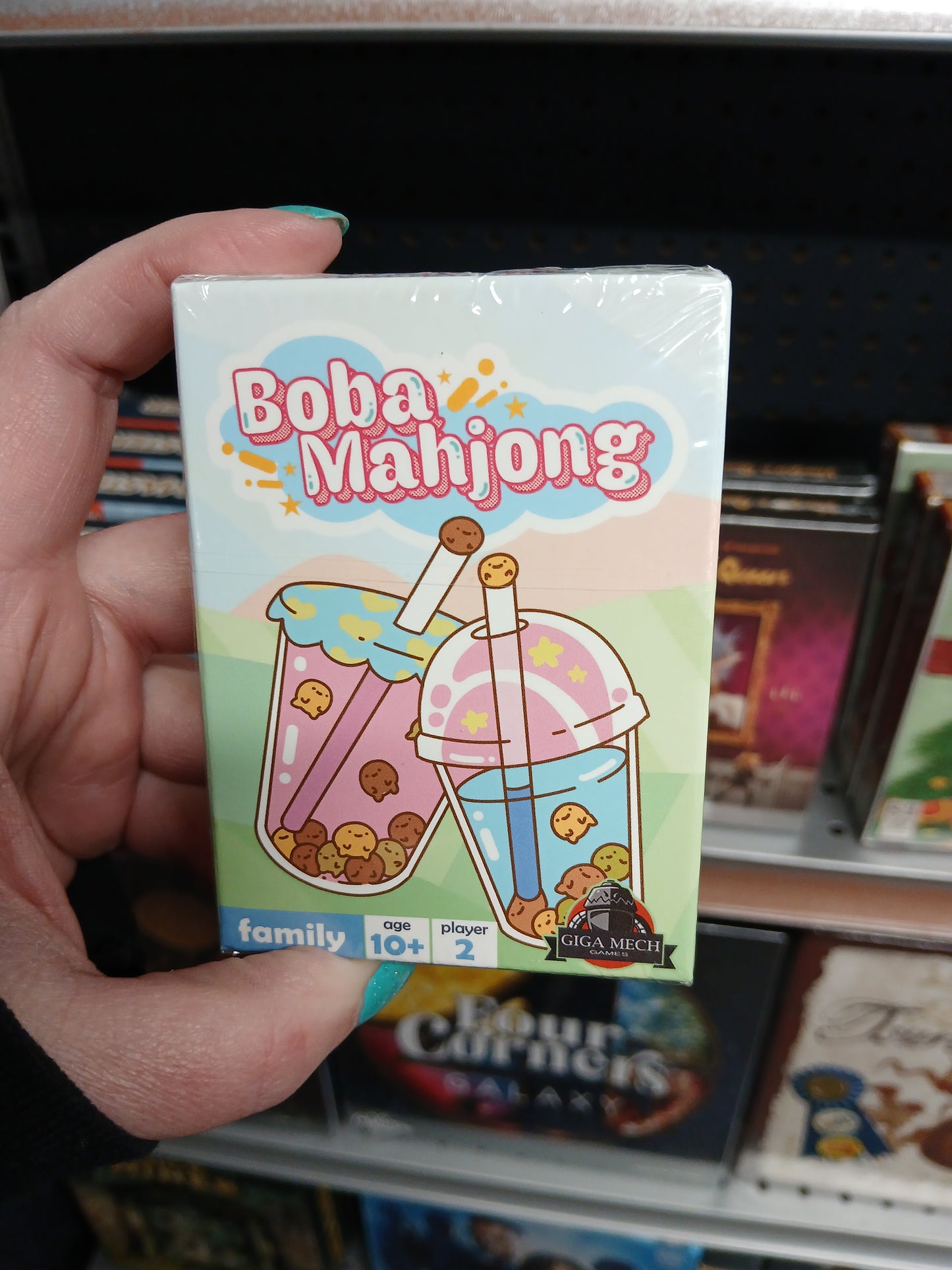 Boba Mahjong Board Game