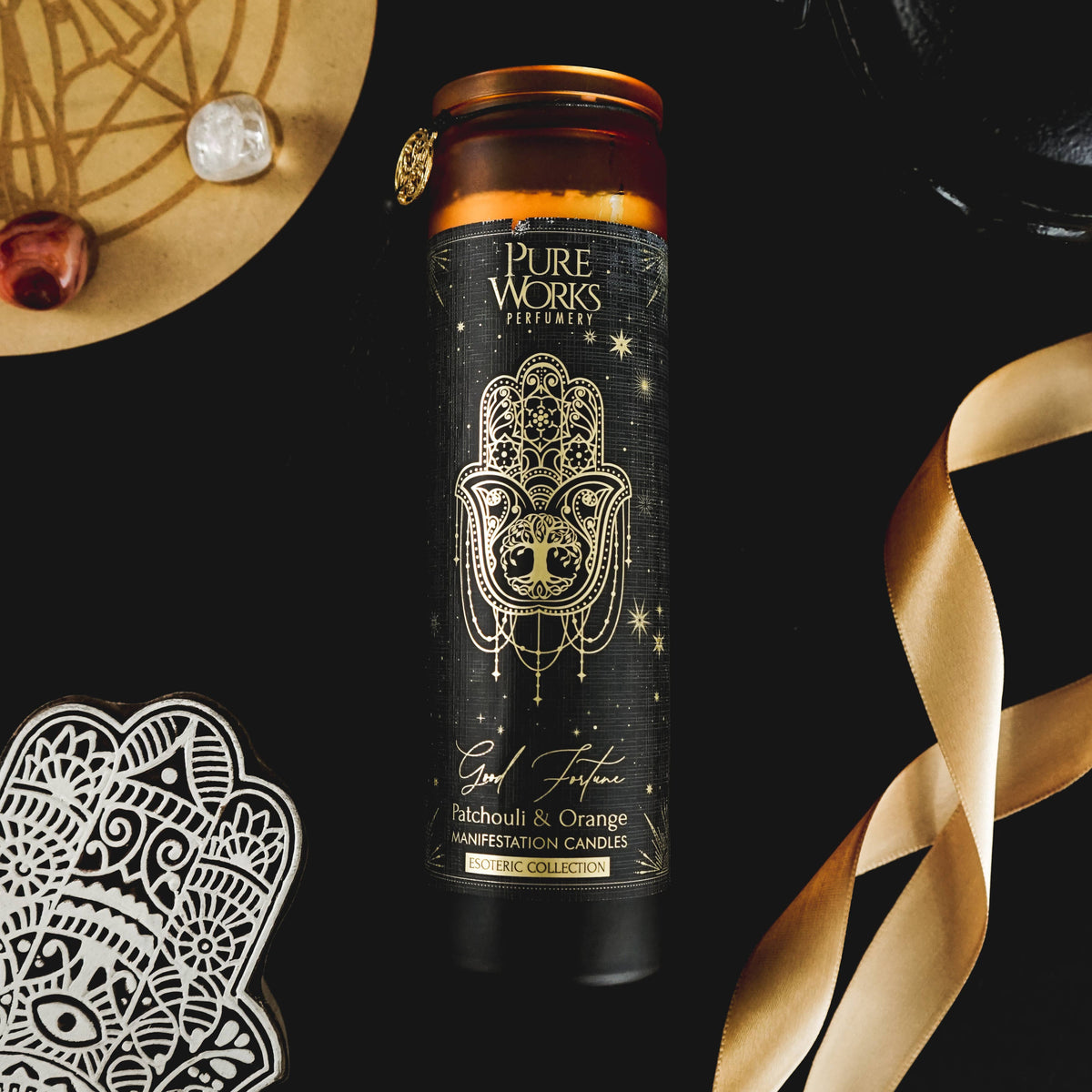 Esoteric- Good Fortune Tall Candle