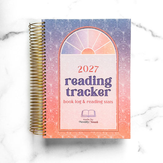 2027 Reading Tracker | book journal and reading log notebook