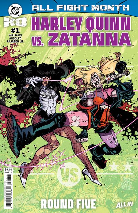 DC K.O. Harley Quinn vs Zatanna #1