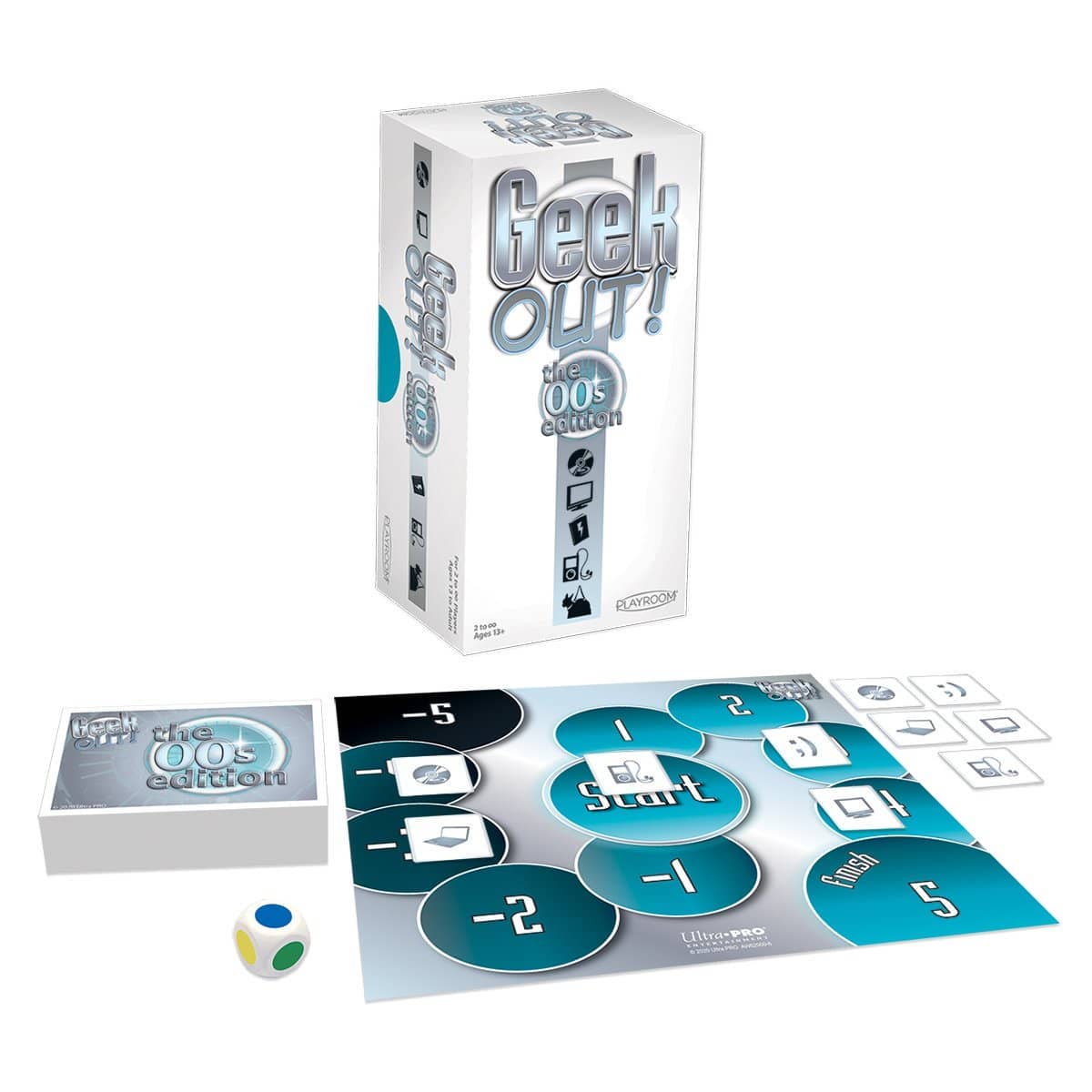 Geek Out 00s Edition Game Night Trivia Party Card Game