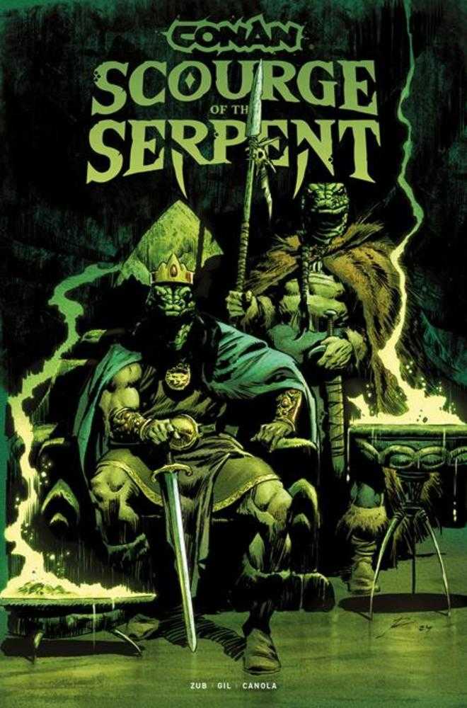 Conan The Barbarian Scourge Of The Serpent TPB Volume 01 Direct Market Edition Roberto De La Torre Glow In The Dark Cover (Mature)