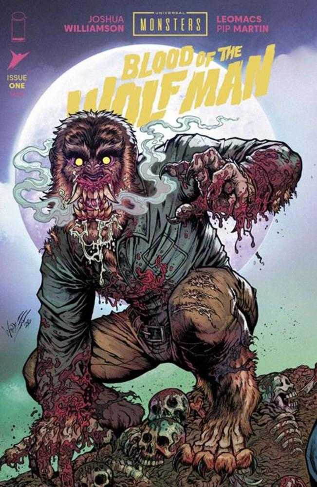 Universal Monsters Blood Of The Wolf Man #1 (Of 4) Cover C 1 in 10 Maria Wolf & Mike Spicer Connecting Variant