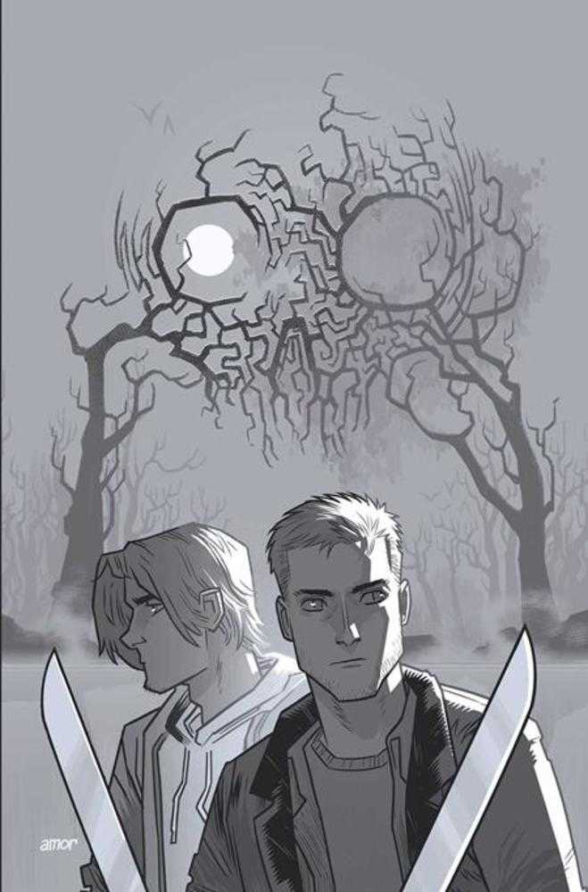 Supernatural #7 Cover K Inc 1:5 John Amor Line Art Full Art Variant