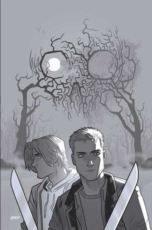 Supernatural #7 Cover K Inc 1:5 John Amor Line Art Full Art Variant
