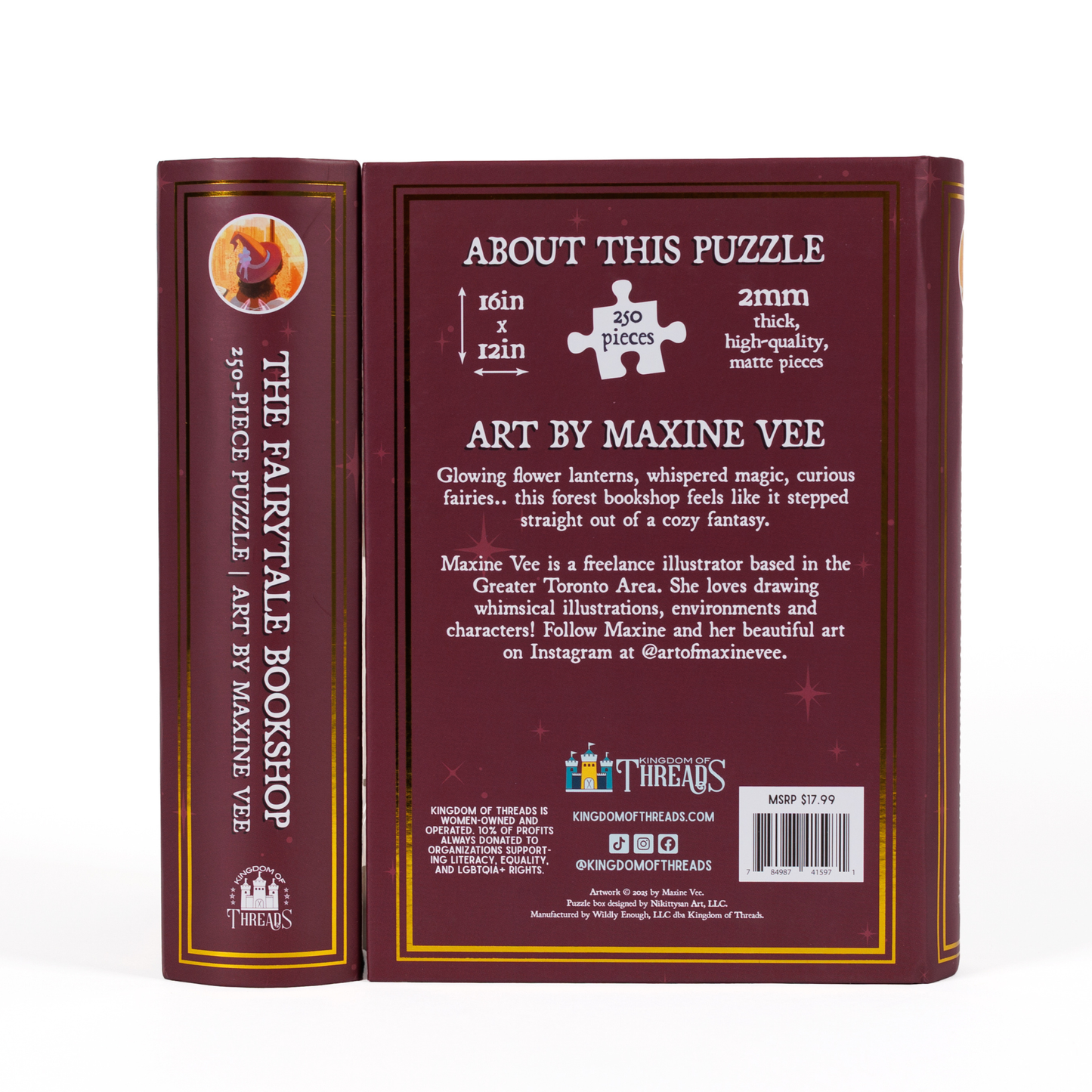 The Fairytale Bookshop Keepsake Puzzle