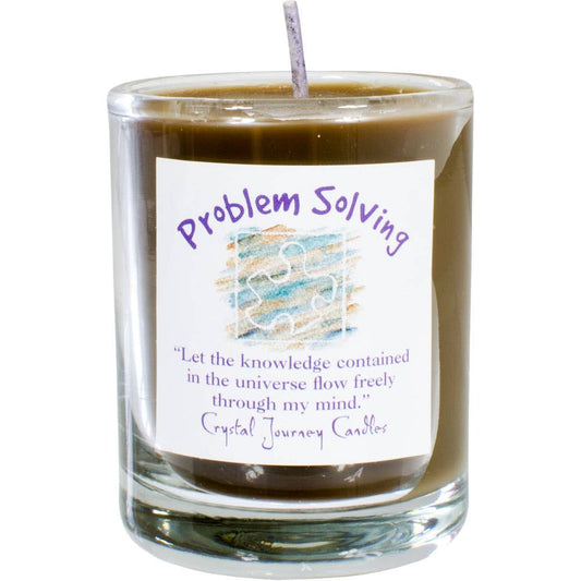 Soy Herbal Filled Votive Problem Solving (Each)