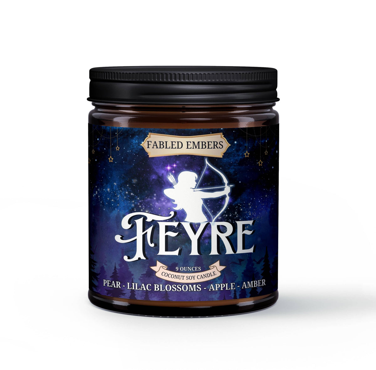 FEYRE ACOTAR Inspired book lovers candle