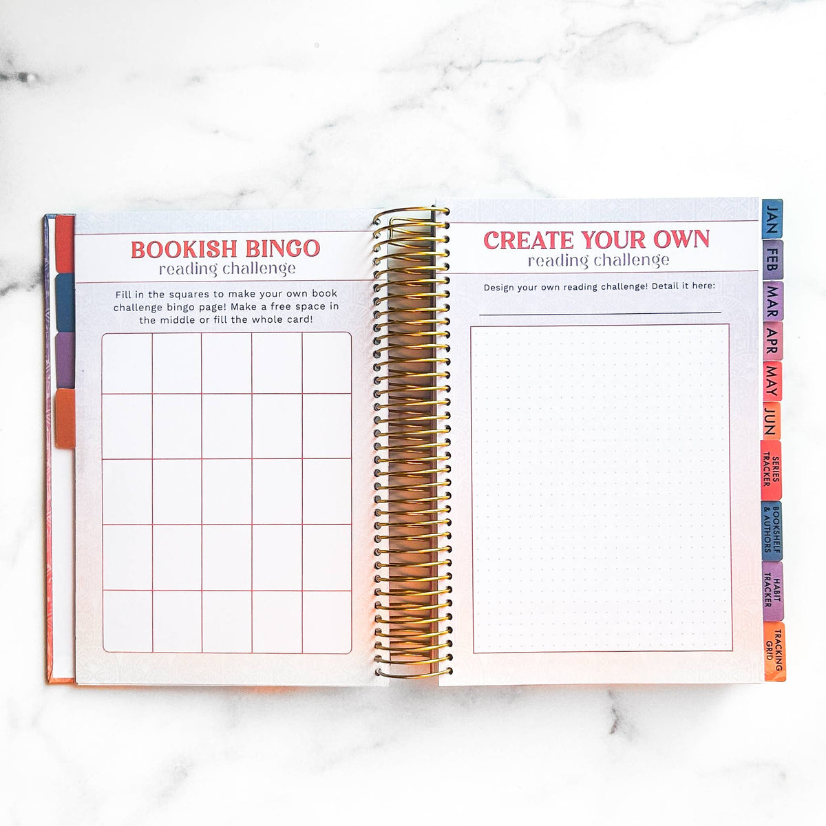 2027 Reading Tracker | book journal and reading log notebook