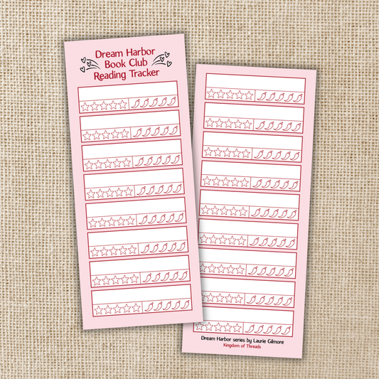Reading Tracker & Spice Rating Bookmark | Dream Harbor