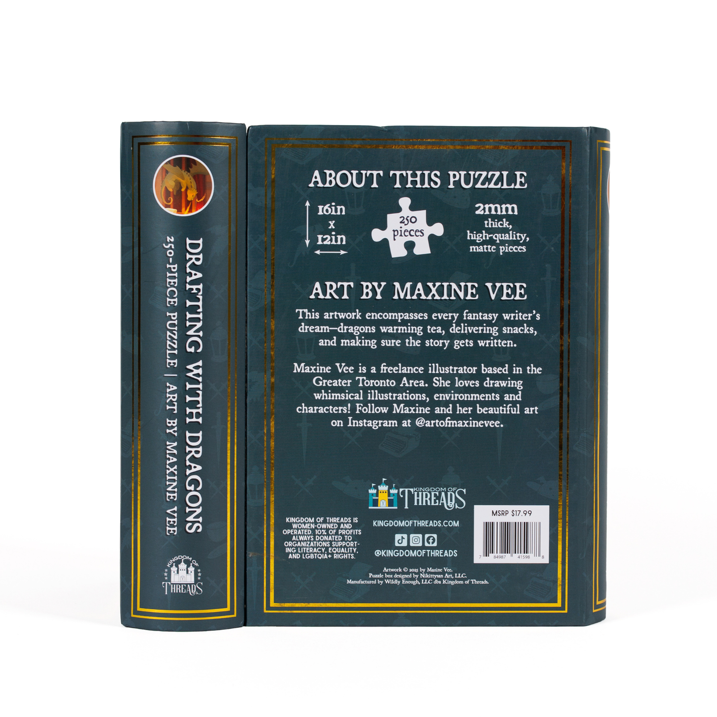 Drafting With Dragons Keepsake Puzzle