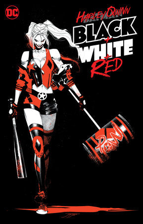 Harley Quinn Black & White & Red