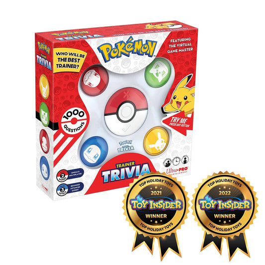 Pokémon Trainer Trivia Game All Ages Toys Christmas Gift