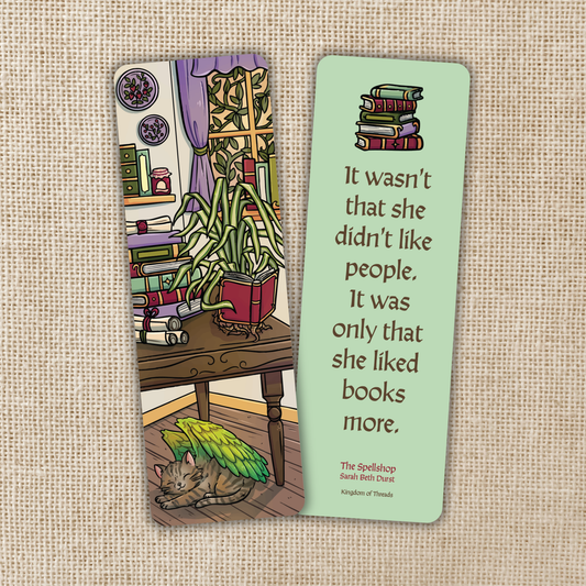 A Day in the Jam Shop Bookmark | The Spellshop