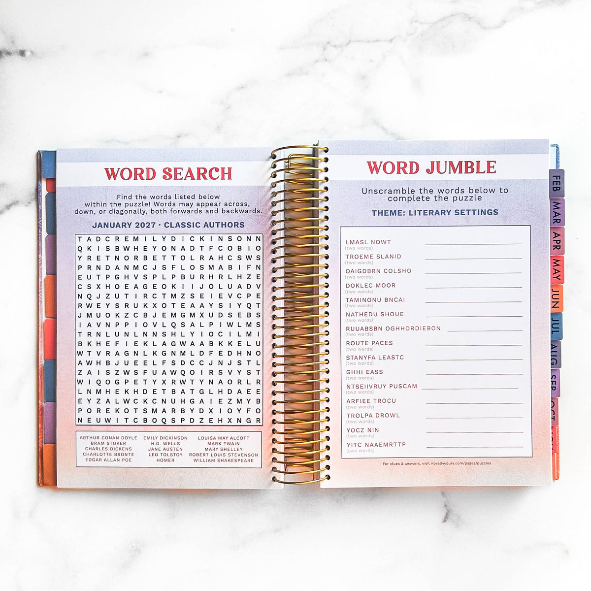 2027 Reading Tracker | book journal and reading log notebook