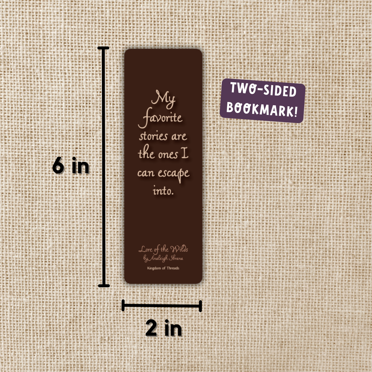 Alytherian Royal Library Bookmark | Lore of the Wilds