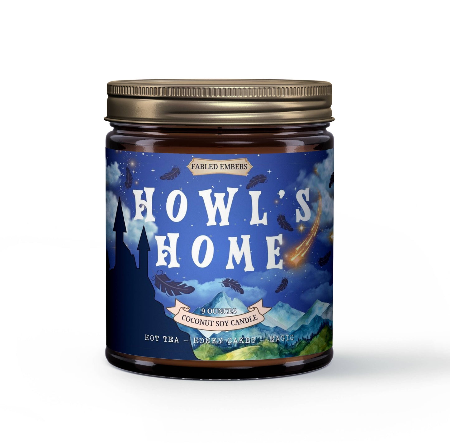 HOWL'S HOME - nostalgic cozy anime lovers candle