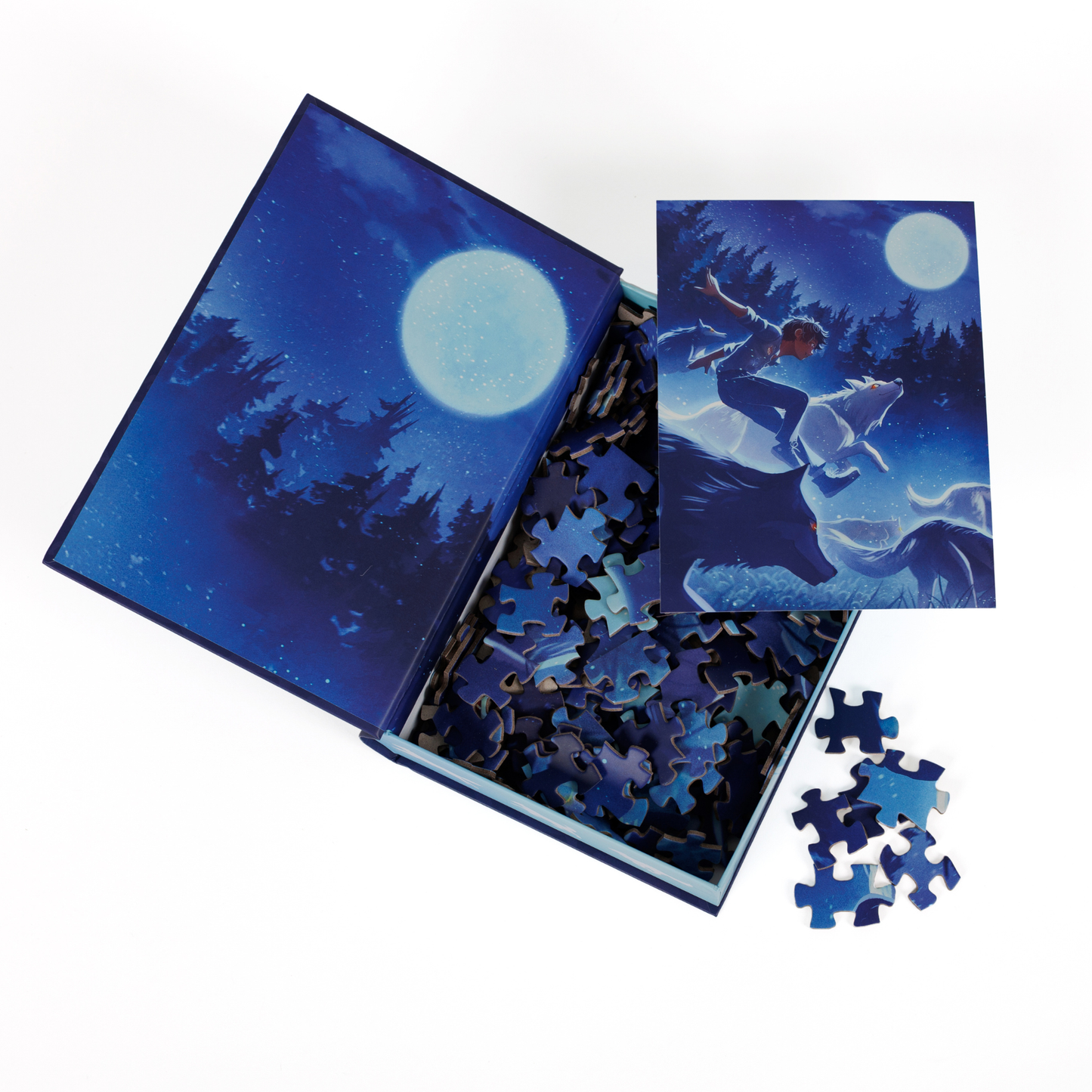 I Run With Wolves Keepsake Puzzle | Green Creek