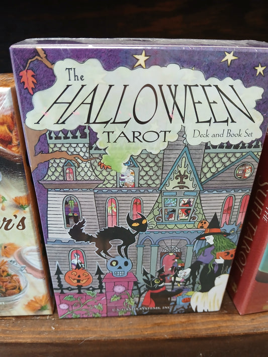 The Halloween Tarot Deck and Book Set