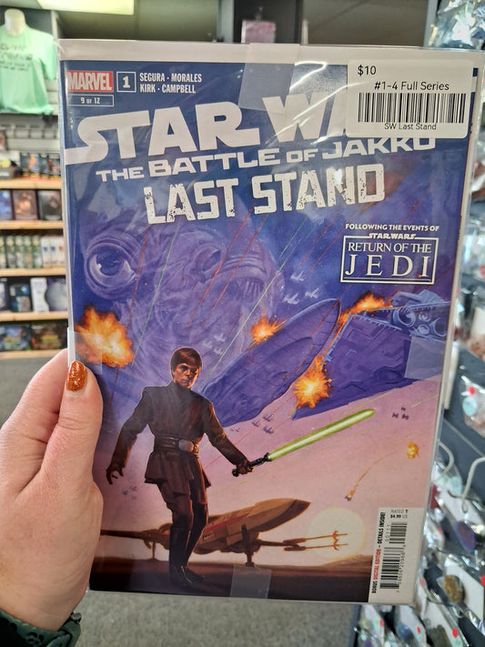 Star Wars the Battle of Jakku Last Stand Mini Series