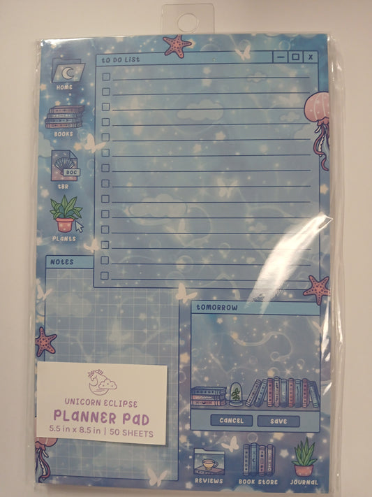 Reading Room Daily Planner Pad