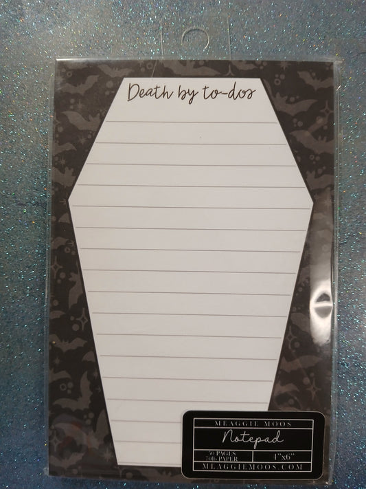 Death by To-Dos Notepad