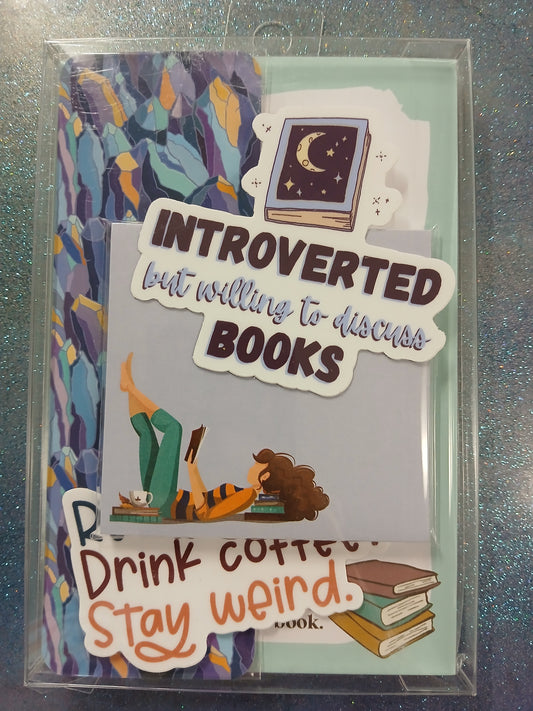 Book Lover Boxed Stationary Gift Set
