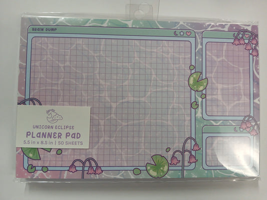 Lily Pad Brain Dump Planner Pad