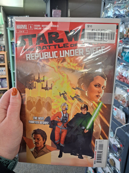 Star Wars the Battle of Jakku Republic Under Siege Mini Series